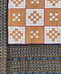 Brown Black Sambalpuri Handwoven Double Ikat Cotton Dupatta SFCDUP0795
