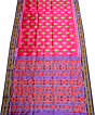 Dark Pink khandua silk saree