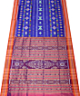 Electrc Blue khandua silk saree