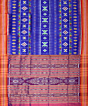 Electrc Blue khandua silk saree