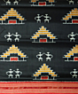 Black khandua silk saree