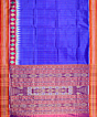 Dark Blue khandua silk saree
