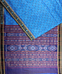 Dark Blue khandua silk saree