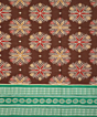 Brown Nose sambalpuri cotton Saree
