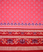 Candy Pink sambalpuri cotton Saree