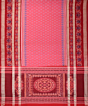 Candy Pink sambalpuri cotton Saree