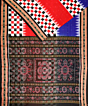 Multicolour sambalpuri cotton Saree