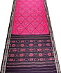 Barbie Pink Nuapatna cotton saree