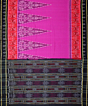 Magenta Nuapatna cotton saree
