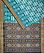 Celadon Blue Nuapatna cotton saree