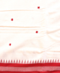 White Ganjam Bomkai cotton Saree