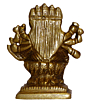 Brass Gayatri Maa Small Idol KBH01538