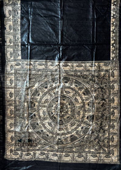 Craftvala Madhubani Painting Saree