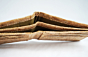 Mens Cork Wallet  Handmade Vegan Bi Fold Wallet