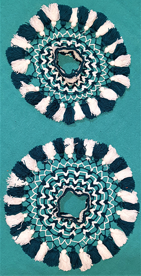 Woolen Pooja Thali Cover