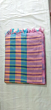 Pink Handloom Cotton Saree