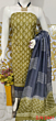 Katan Salab Discharge Print Unstitched Suit Set - Top, Bottom & Dupatta | Heavy Quality