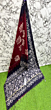 Kota Staple Batik Print Saree with Golden Zari Border & Blouse - Lightweight & Elegant