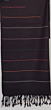 Brown multicolor handwoven merino wool Kinnauri stole