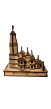 Shri Ram Mandir Ayodhya MDF Wooden 3D Model