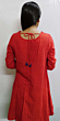 RED EMBROIDED KURTA FOR WOMAN