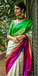 Handloom Ikat Silk Saree | Multicolour