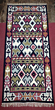 Hand-woven Kilim Durries I 5X8 feet