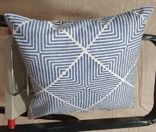 Hand Block Printed Cushion Covers | 16x16 Inches | Set of 2