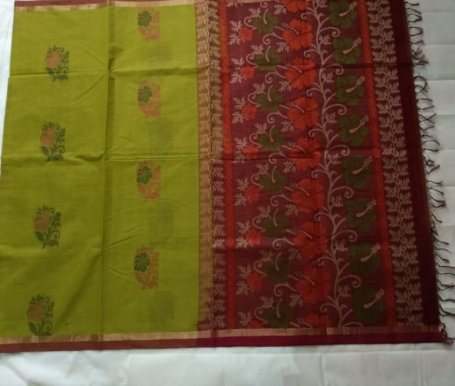 Handloom Soft Cotton Saree