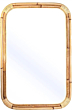 Natural Rattan Frame Rectangular Mirror | Medium | 24" x 36"