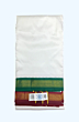 White Dhothi with Mayilkann Dhothi