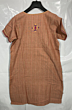HAND MADE EMBROIDERED BROWN KURTA FOR LADIES
