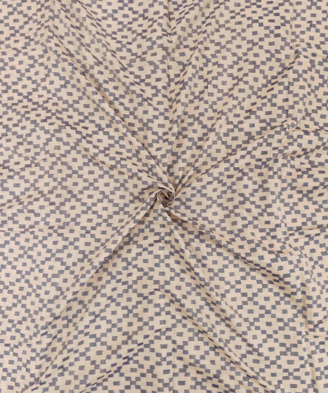 Beige Sambalpuri Handwoven Single Ikat Shirting Materials SFCSHI1424