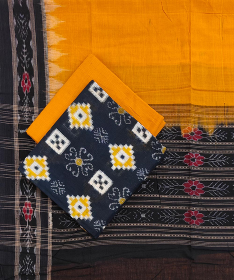 Sambalpuri Handwoven Single Ikat Suit Set SFCSUT1650