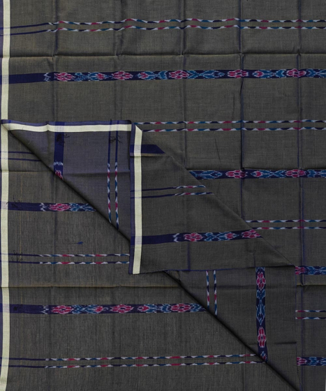 Olive Sambalpuri Handwoven Cotton Lungi SFCLUN2086