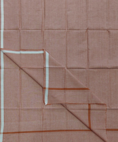 Beige Sambalpuri Handwoven Cotton Lungi SFCLUN2101