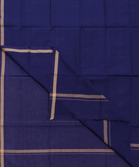 Blue Sambalpuri Handwoven Cotton Lungi SFCLUN2102