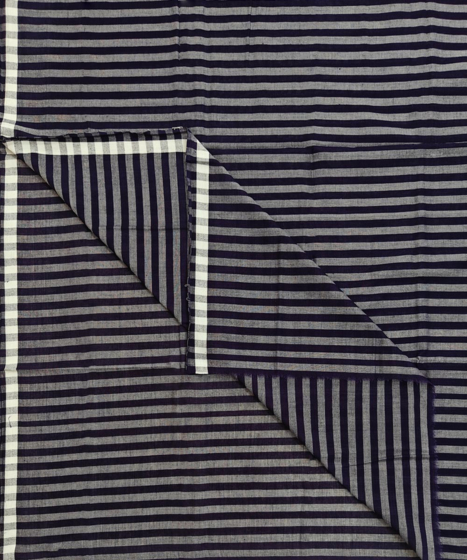 Blue Sambalpuri Handwoven Cotton Lungi SFCLUN2384