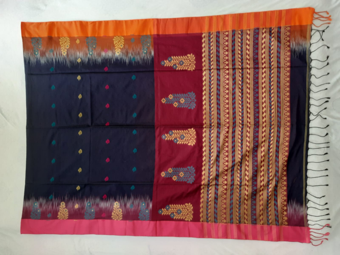Exclusive Bengal Handloom Saree with Blouse piece
