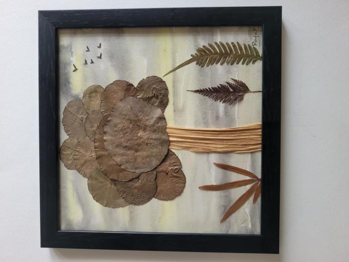 Dry Leaves Painting 