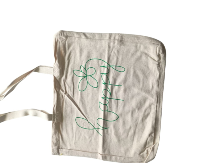 Printed pure cotton Hand Bag