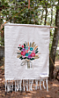 Wall hanger hand embroidery