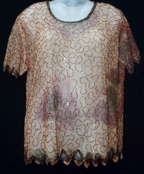 Handcrafted Zari Work Top | Size - L