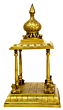 Brass Temple for Pooja Ghar KBH00507
