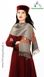 Sheep Wool Kullu Handloom Design Muffler Scarf For Women and Girls-Dark Grey