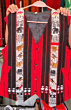 Handcrafted Ao Tribe Traditional Red Waistcoat