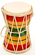 Handcrafted Multicolored Wooden Damroo