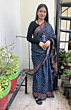 Tarapur Hand Block Print Cotton Saree