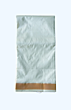 Plain Cream Dhothi with Golden Zari Brown | Cream | Artsilk | 30 Kuligai Border size