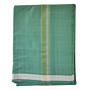 Pure Cotton Handloom Dhoti | Teal Colour